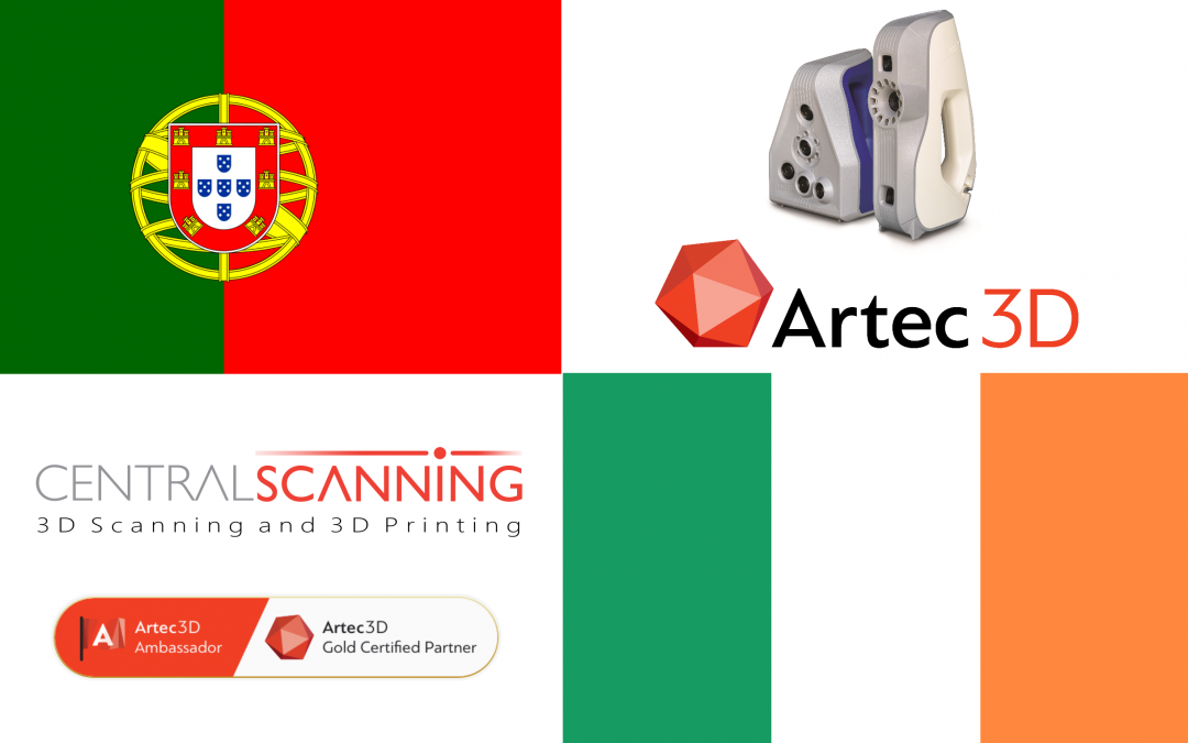 Artec 3D Resellers In Portugal And Ireland!