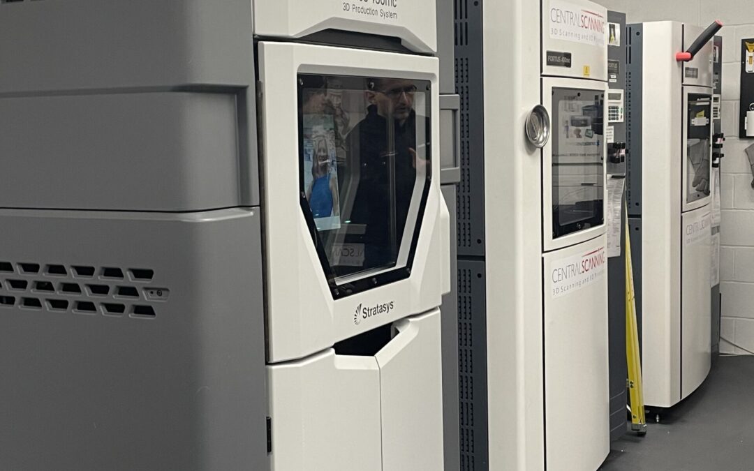 Central Scanning Expands 3D Printing Capabilities with New Fortus 450MC and Raise3D Pro 3 Plus Printers
